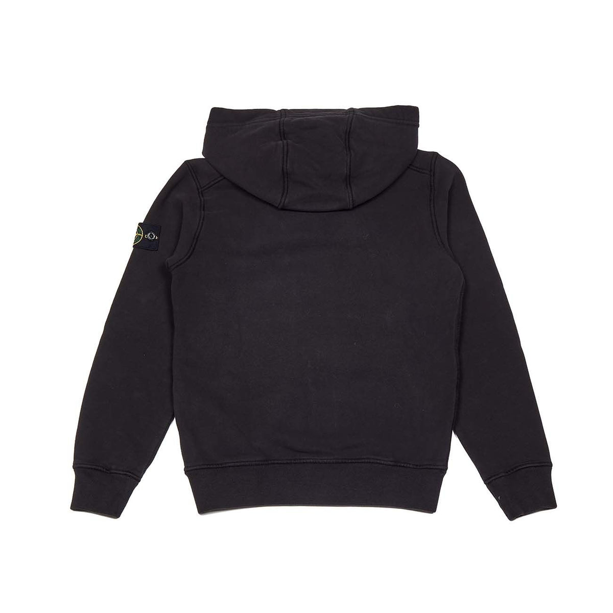 STONE ISLAND Felpa Fullzip Con Cappuccio Kids Nero ST/60740 V0029NERO 
