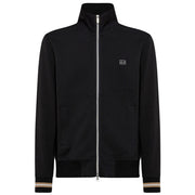 SUN68 Felpa Heritage Polsini In Contrasto Uomo Nero F41108 11NERO 