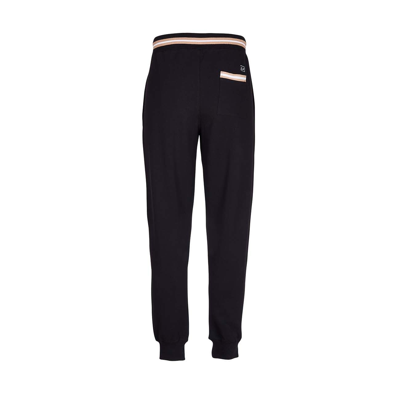 SUN68 Jogger Heritage Con Profili In Contrasto Uomo Nero F41139 11NERO 
