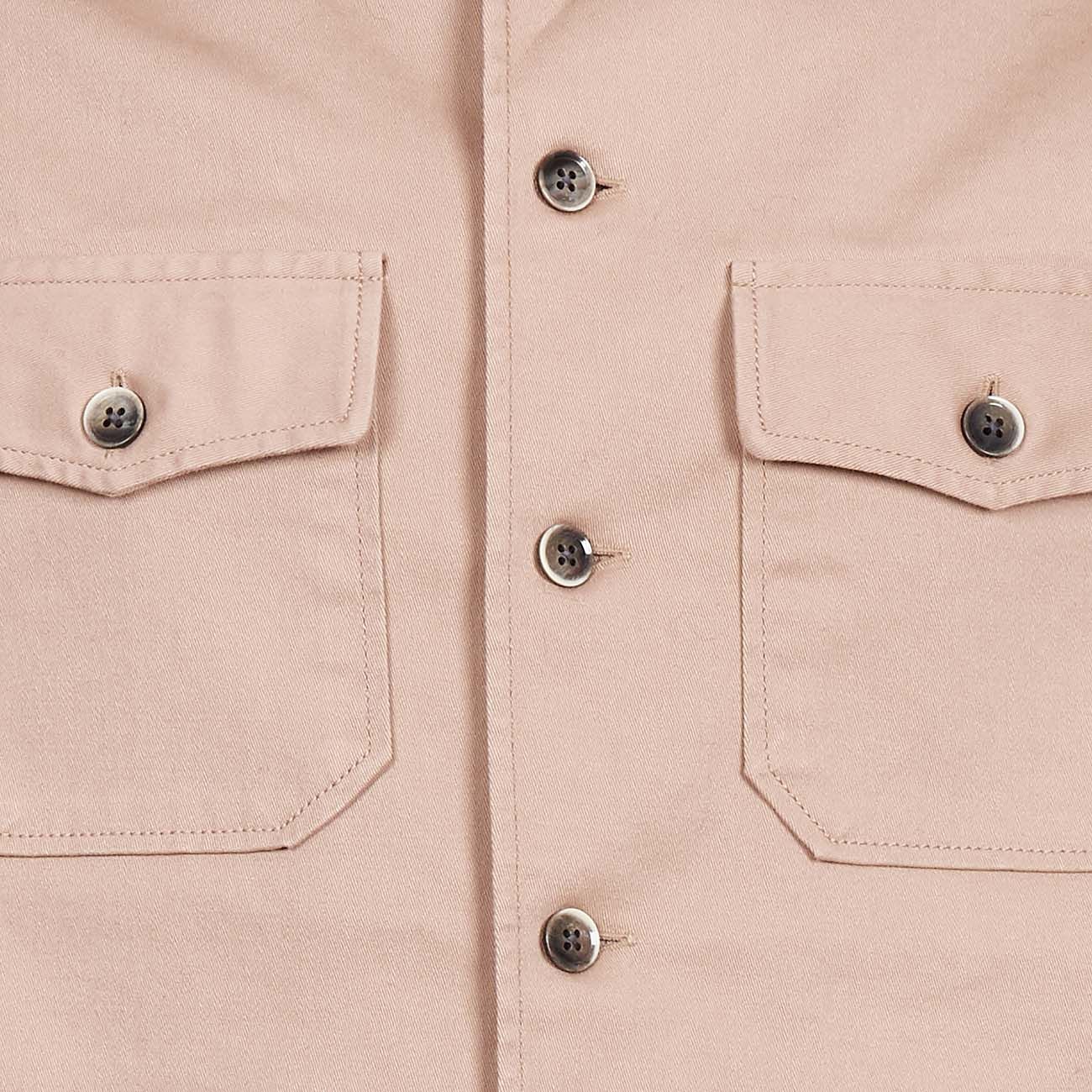 TINTORIA MATTEI 954 Giacca Camicia In Cotone Uomo Tortora TIN/TPAUNR1 UQ3TORTORA 