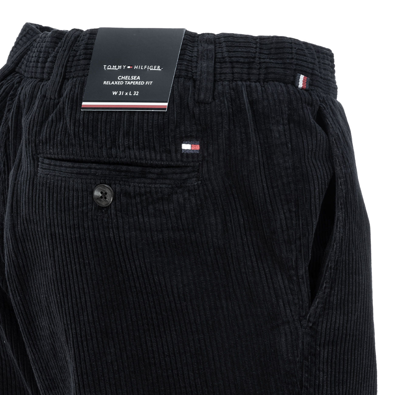 TOMMY HILFIGER Pantaloni Chelsea In Velluto Coste Uomo Desert Sky TO/MW0MW19855 DW5DESERTSKY 