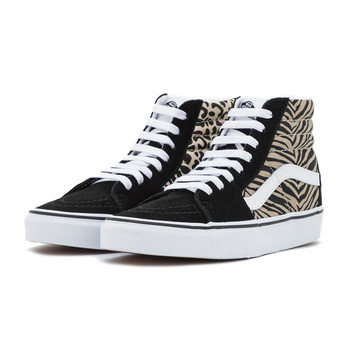 VANS Scarpe Alte Multi Safari Sk8-Hi Donna Mix True White VN0A32QG9XB1 MIX/TR WHITE 