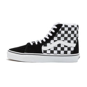 VANS Scarpe Alte Checkrboard Sk8-Ii Uomo Nero Bianco VN0A32QGHRK1 BLACK/TR WHITE 
