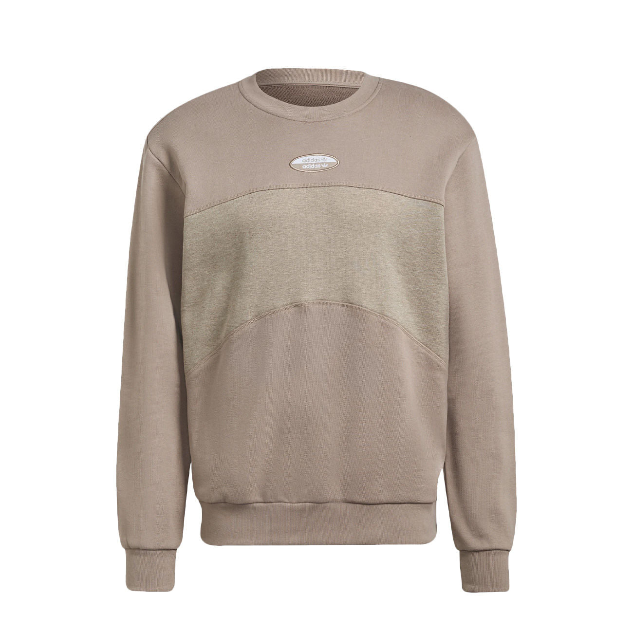 ADIDAS Felpa Ryv Uomo Chalky Brown HC9467 CHALKYBROWN 