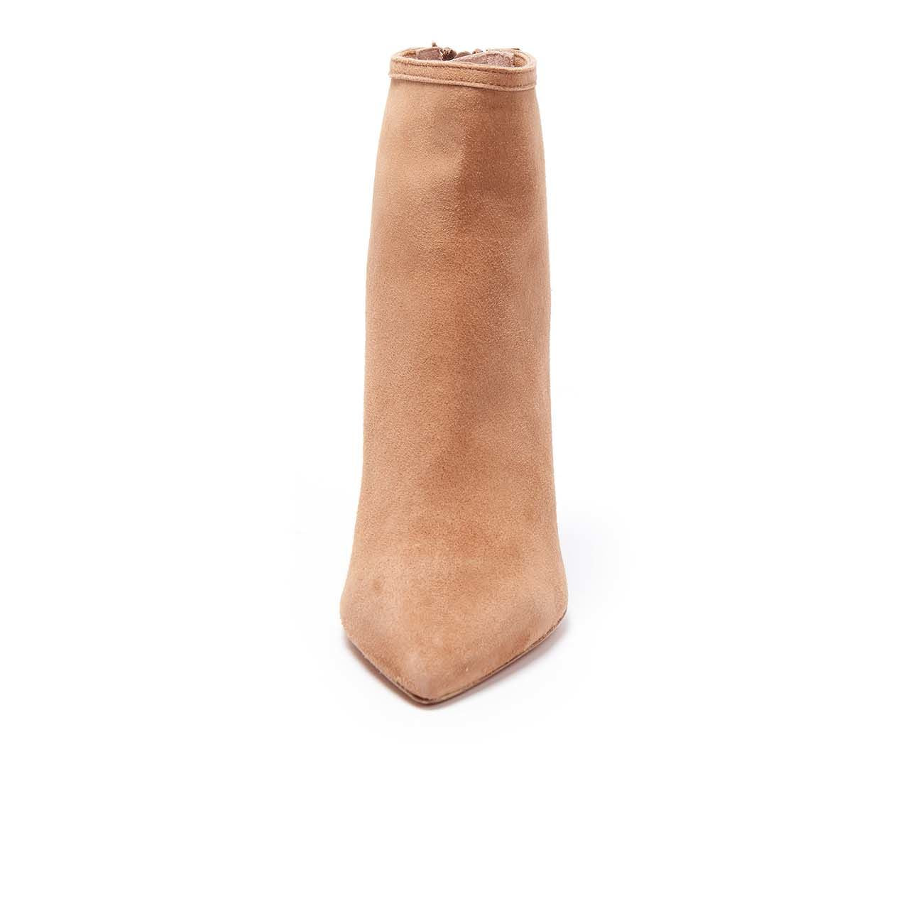 ANNA F. STIVALETTO D. A PUNTA TACCO 9CM IN SUEDE  ANNA F. 9502 BEIGE 