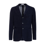 BOGLIOLI Giacca Tre Bottoni In Jersey Uomo Blu N2902E/BRC060 0790BLU 
