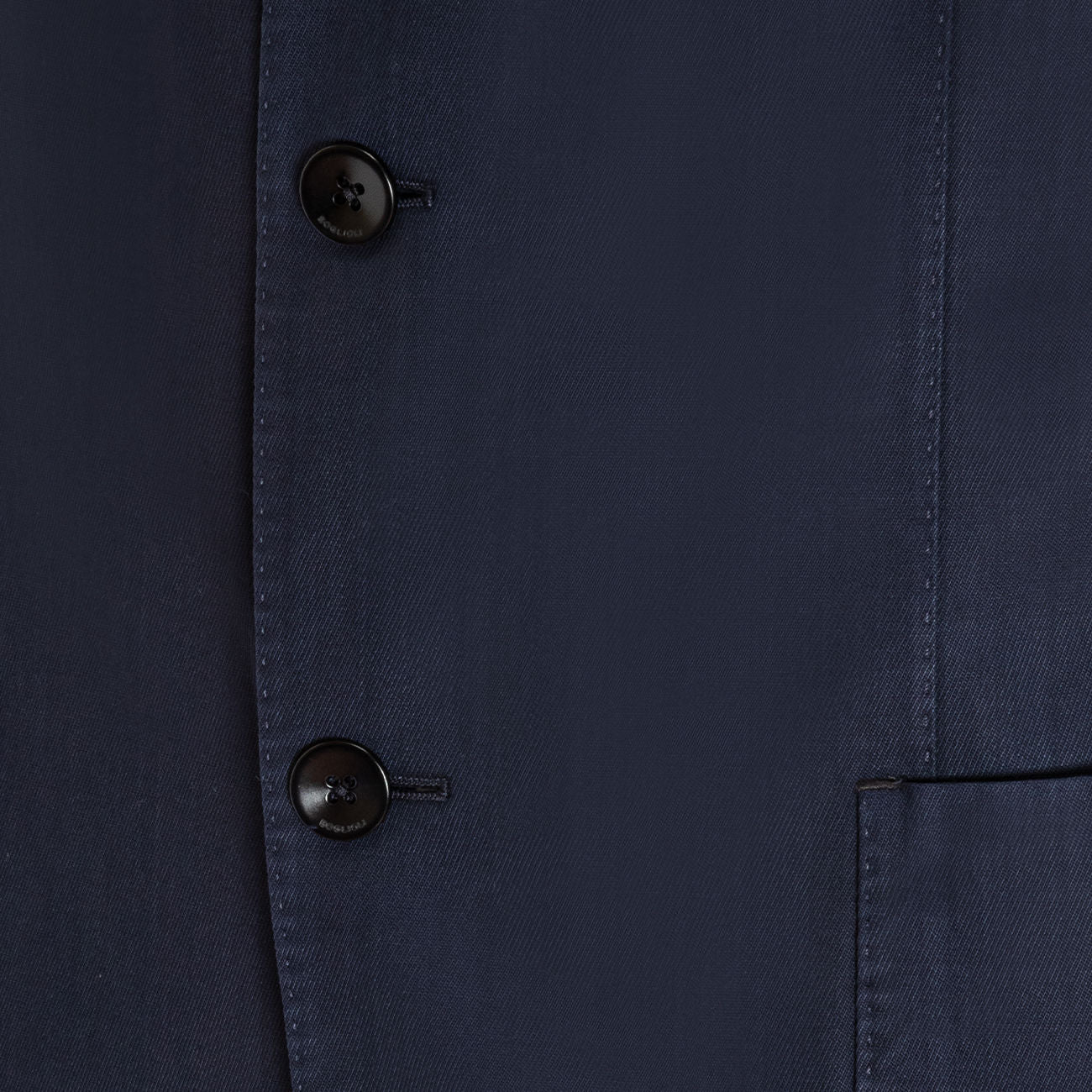 BOGLIOLI Giacca In Lana Con Tre Bottoni Uomo Blu Navy N2902J/BAP430 0782BLUNAVY 