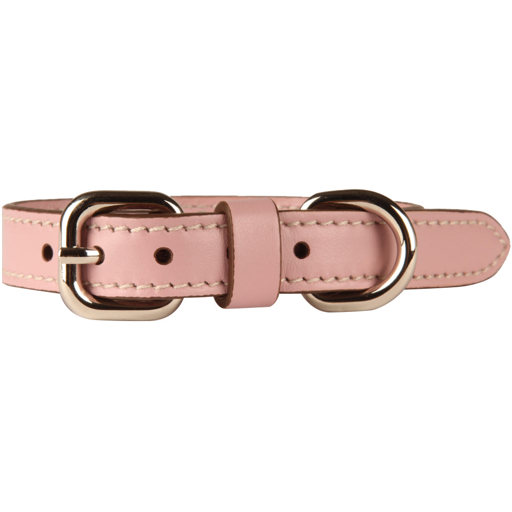 CARLOTTA PALERMO Collare M In Pelle Pet Opale Rosa CPALERMO/COLLAREM OPALE.ROSA 