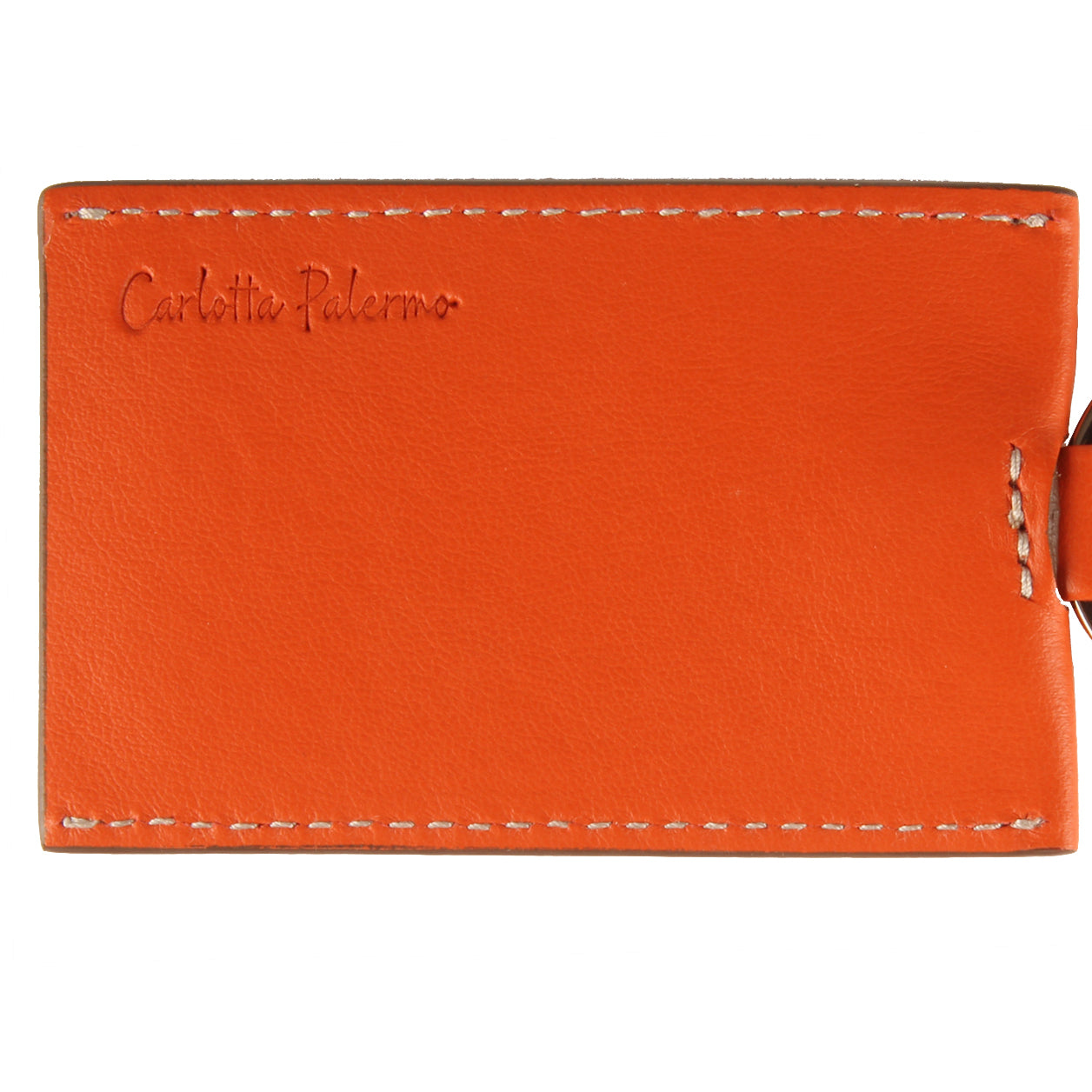 CARLOTTA PALERMO Portachiavi In Pelle Pet Arancio CPALERMO/PCG ARANCIO 