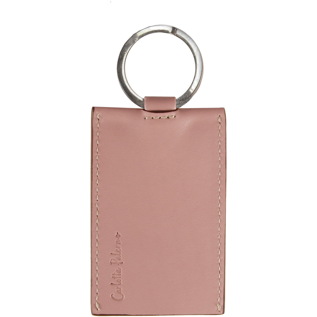 CARLOTTA PALERMO Portachiavi In Pelle Pet Opale Rosa CPALERMO/PCG OPALE.ROSA 