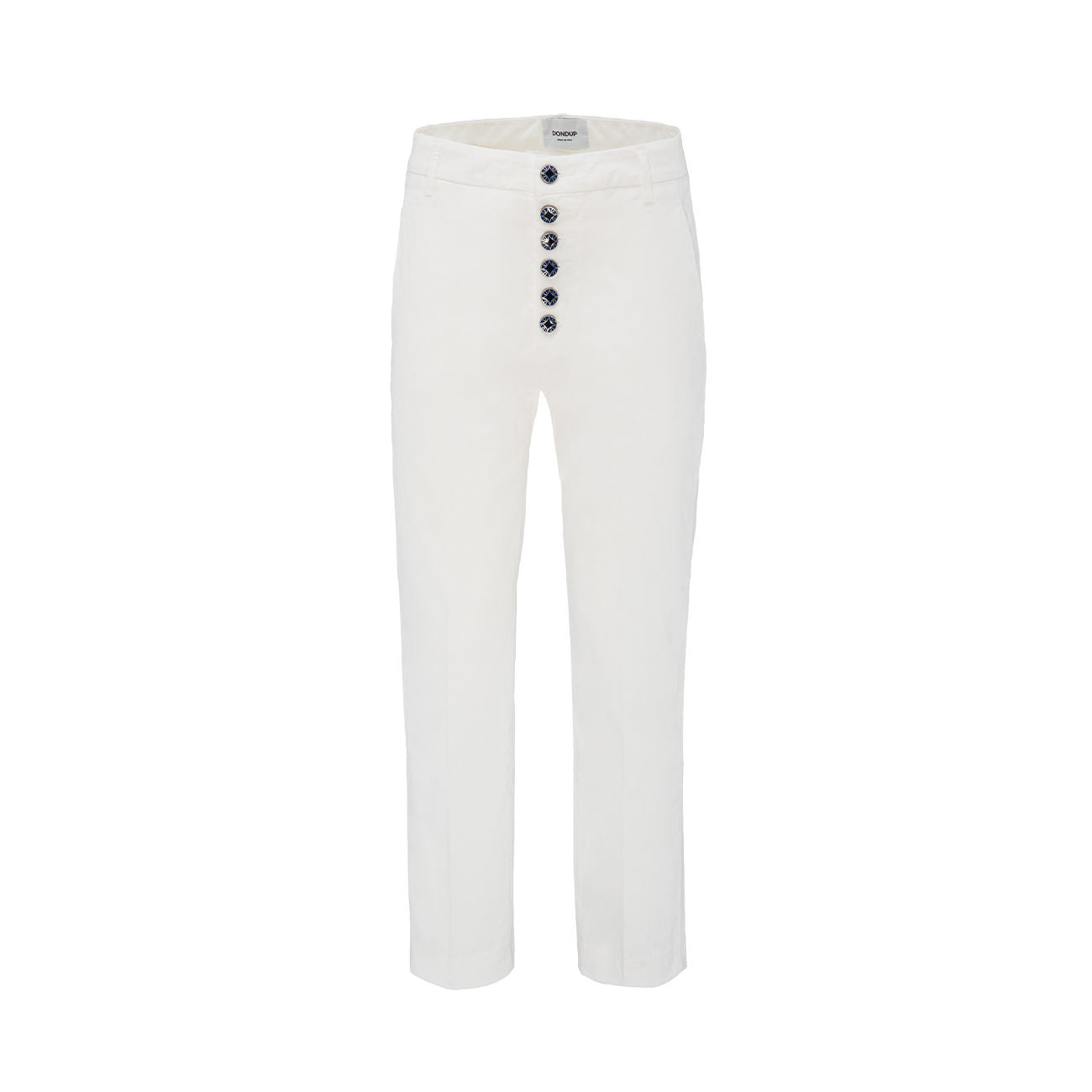 DONDUP Pantaloni Nima Donna Bianco DP576/GSE046D/PTD 000BIANCO 