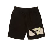 EA7 Bermuda Logo Eagle Bimbo Black 3LBS56BJ05Z 1200BLACK 