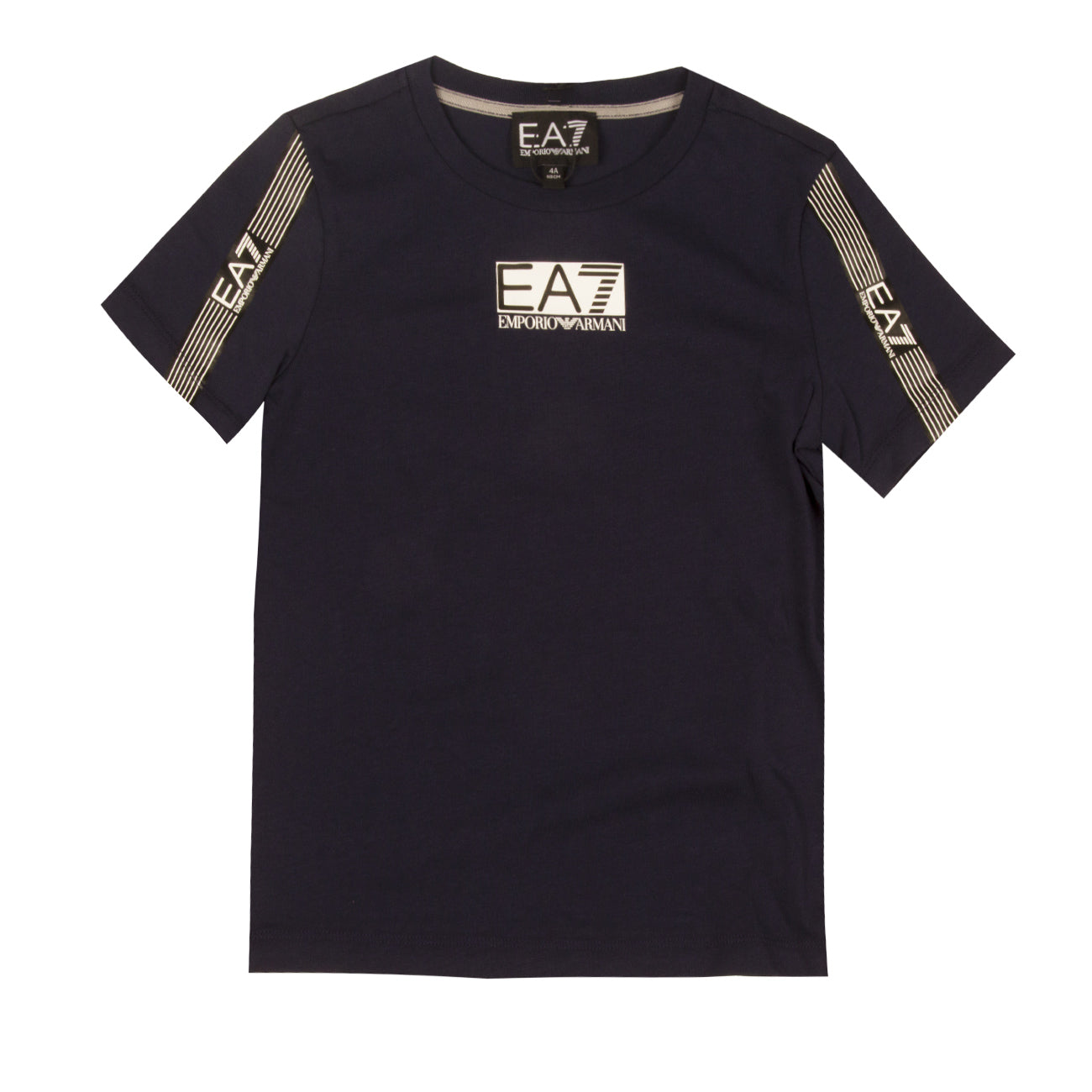 EA7 T-Shirt Stripes Bimbo Navy 3LBT57BJ02Z 1554BLUE NAVY 
