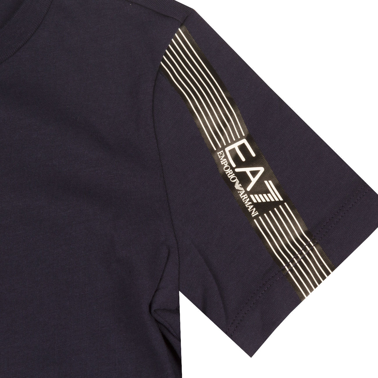 EA7 T-Shirt Stripes Bimbo Navy 3LBT57BJ02Z 1554BLUE NAVY 