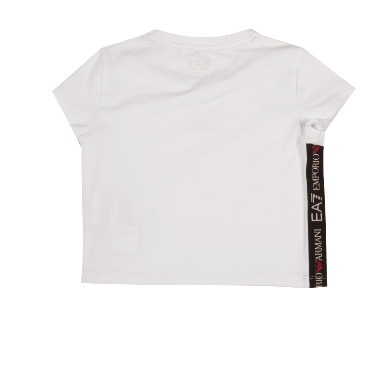 EA7 T-Shirt Mini Logo Bimbo White 3LFT13FJDLZ 1100WHITE 