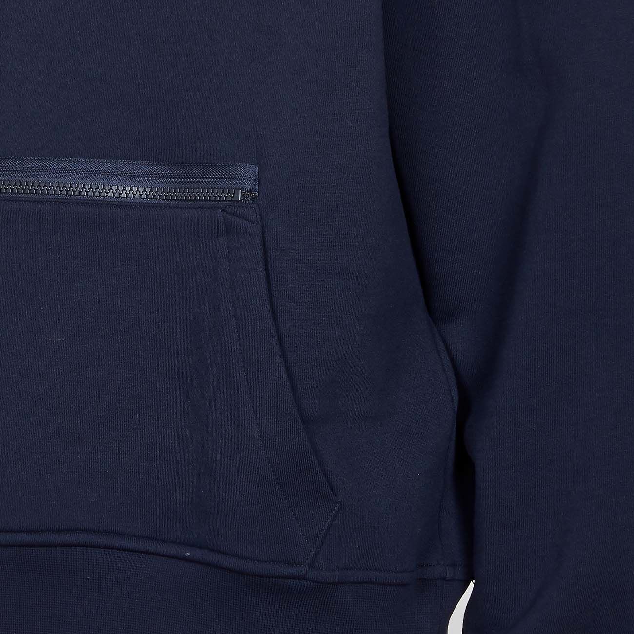 FAY Felpa Con Zip Tasca Marsupio Uomo Navy NJMB5441430UCZ U807NAVY 