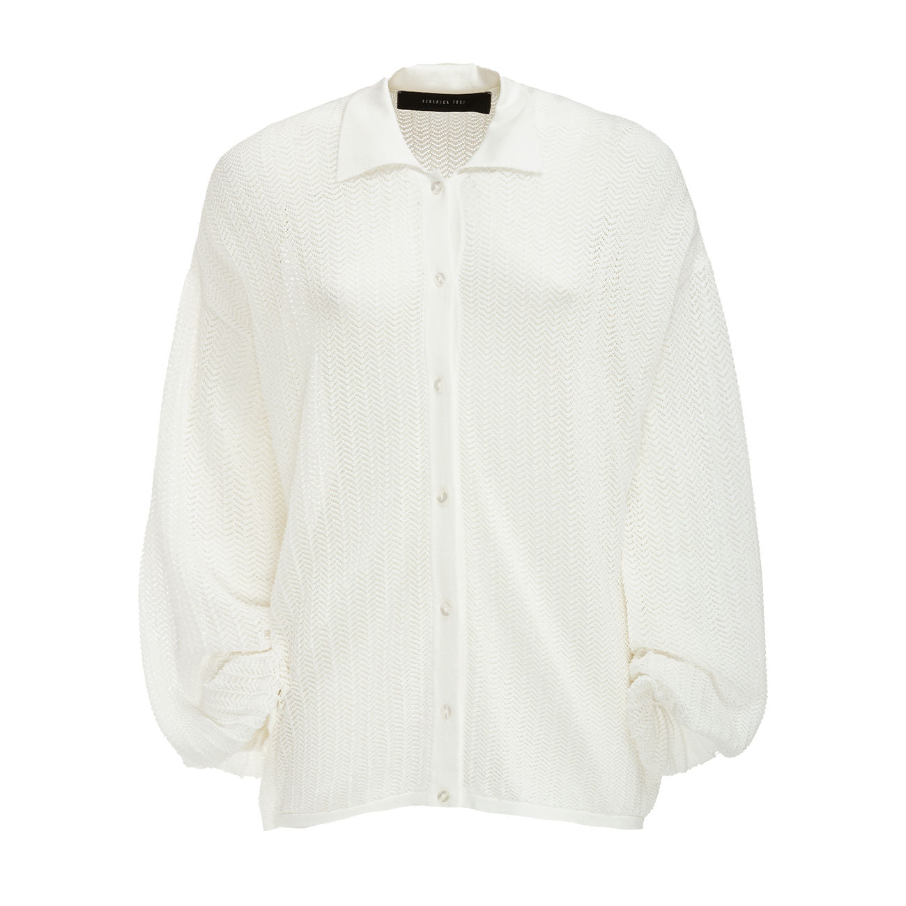 FEDERICA TOSI Camicia Traforata TOSI/FTE22MK0490XXXXXX 0706BURRO 