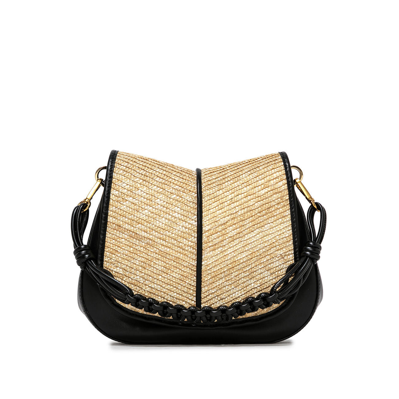 GIANNI CHIARINI Borsa A Spalla Helena Round In Pelle Donna Nero BS9666HGL/PGLF 001NERO 