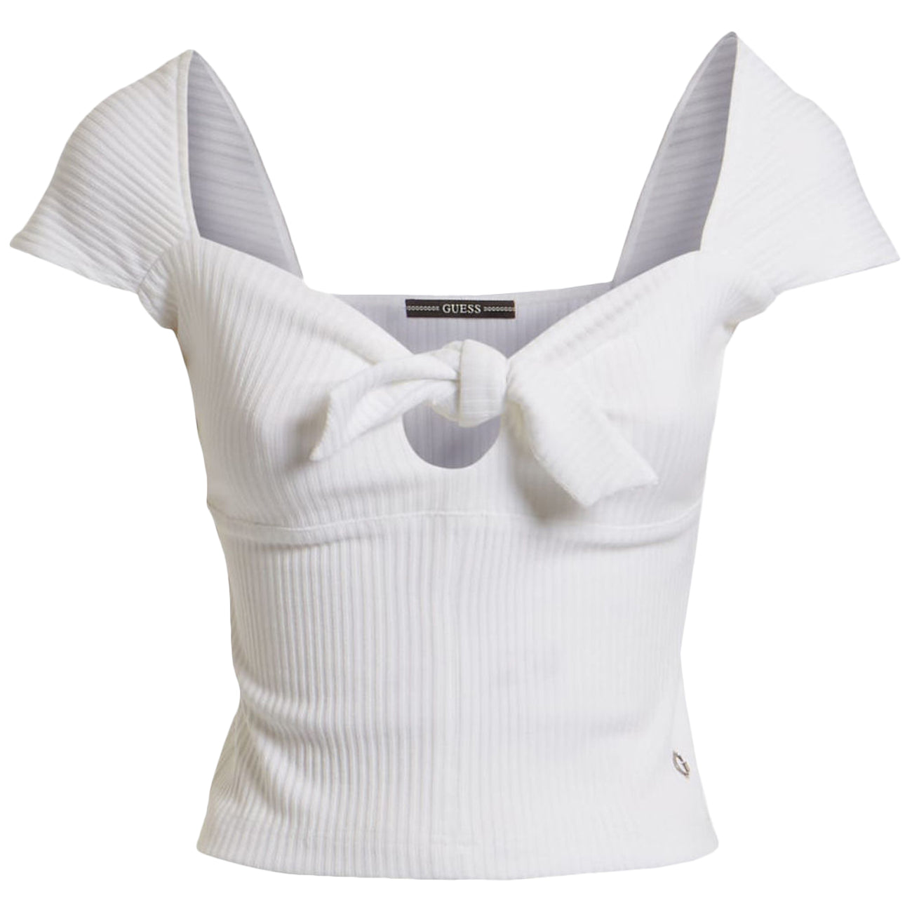 GUESS Top Valeriana Donna Pure White W2GP02K86Z2 G011PUREWHITE 