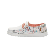 HEY DUDE Mocassini Wally Youth Bambino Doodle Boho 13012 0171DOODLEBOHO 