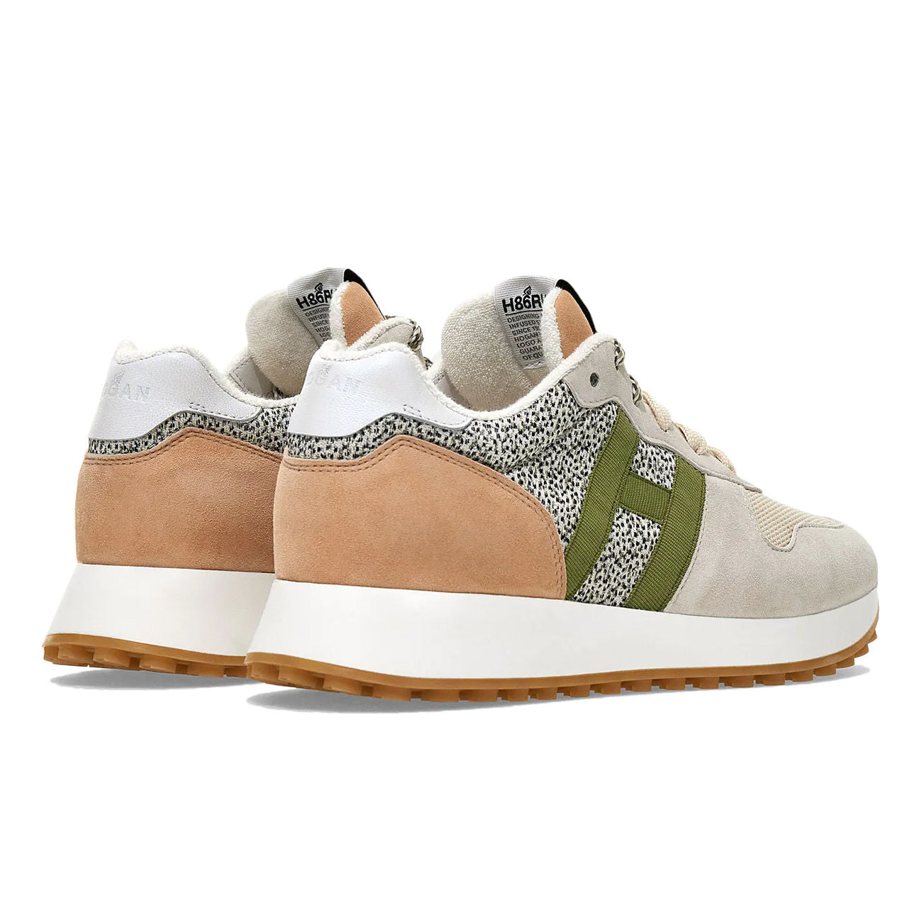 HOGAN Sneakers H429 Donna Beige Pesca HXW4290CM40R580UAT BEIGE/PESCA 