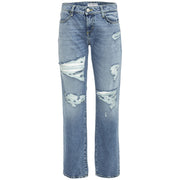 ICON DENIM L.A. Jeans Georgia Gamba Dritta Vita Bassa Donna Denim Medio ICOND/GEORGIA ID507DENIMMEDIO 