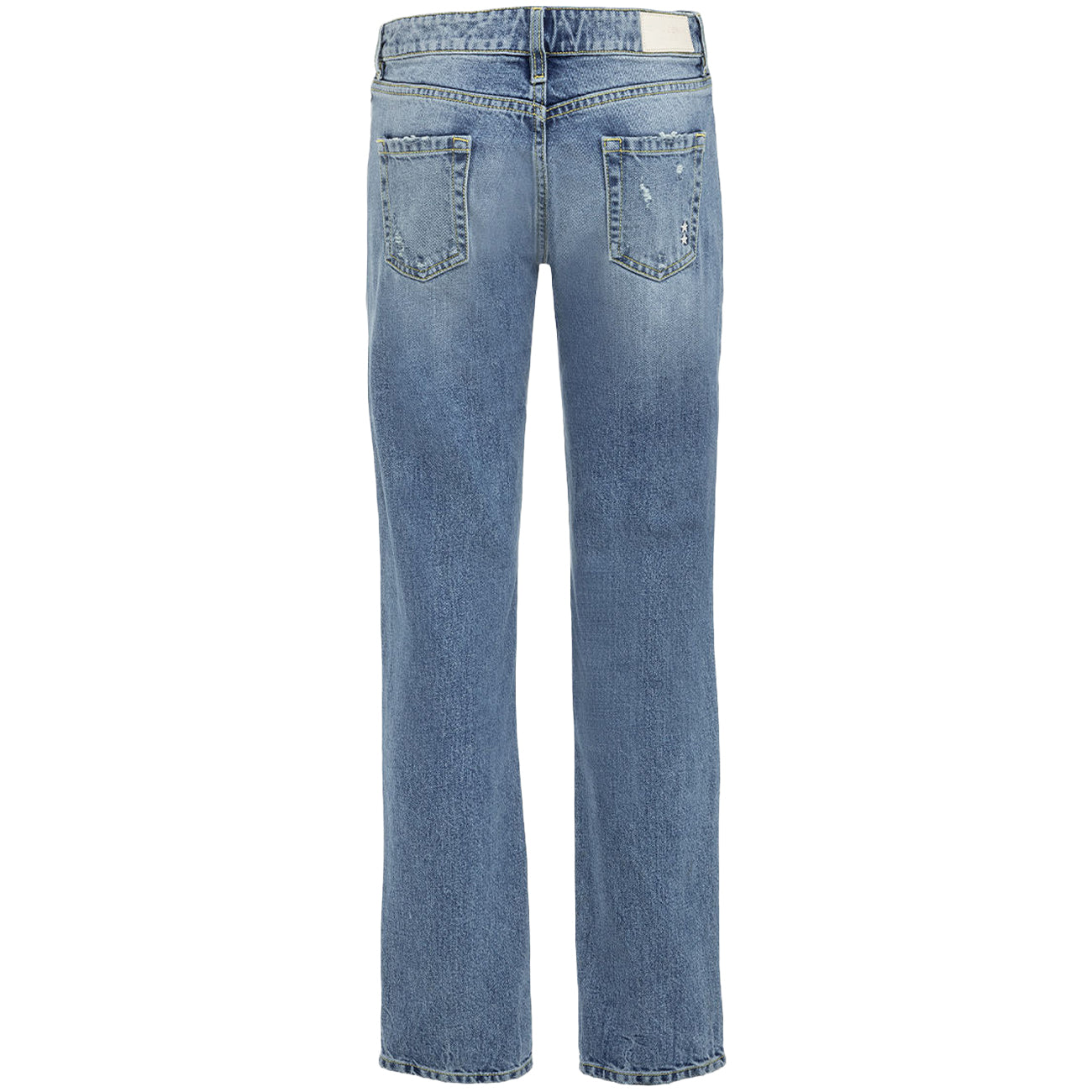 ICON DENIM L.A. Jeans Georgia Gamba Dritta Vita Bassa Donna Denim Medio ICOND/GEORGIA ID507DENIMMEDIO 