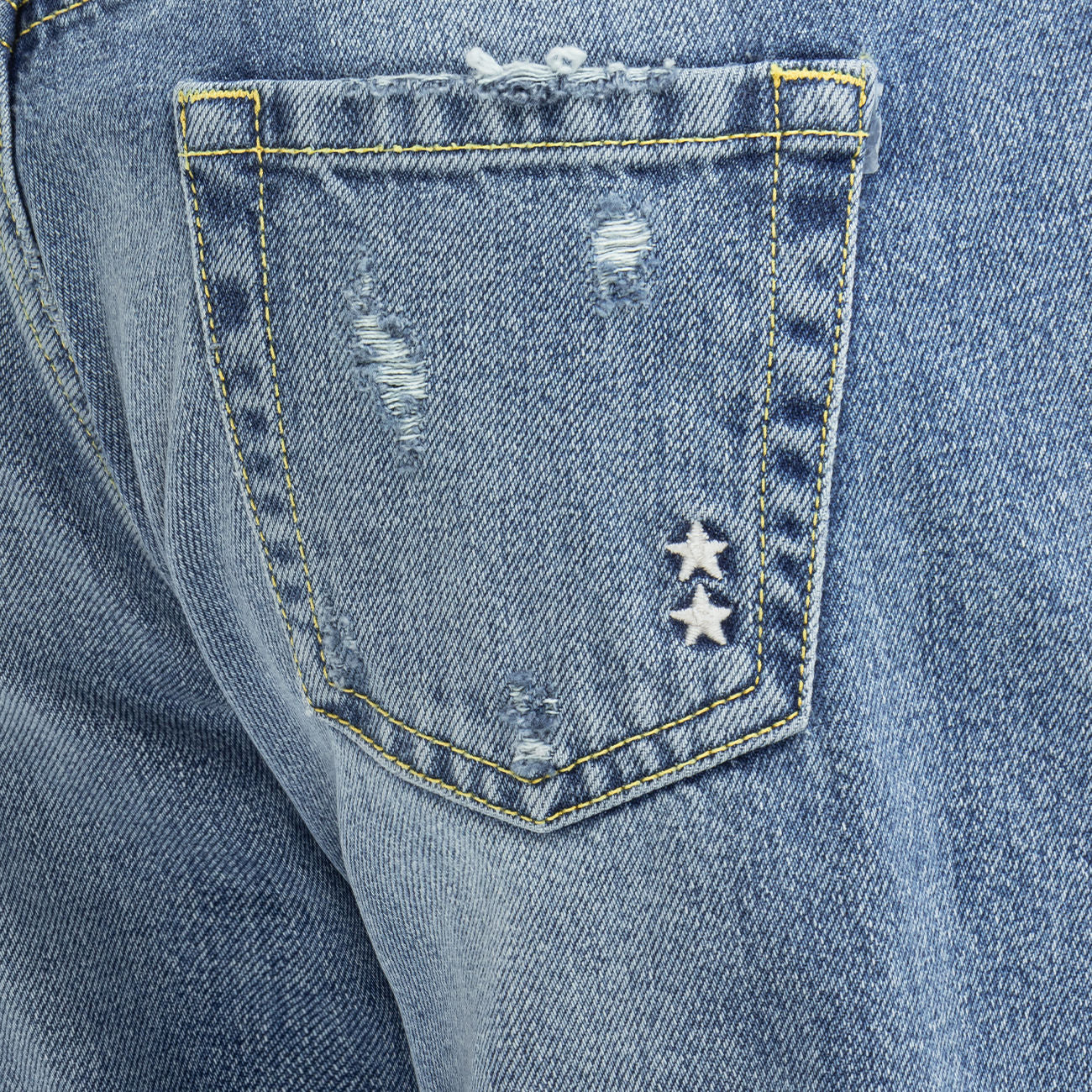 ICON DENIM L.A. Jeans Georgia Gamba Dritta Vita Bassa Donna Denim Medio ICOND/GEORGIA ID507DENIMMEDIO 