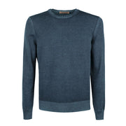 LA FILERIA Pullover Tinto In Capo Uomo Blu Avio 23107/18165 578 BLU AVIO 