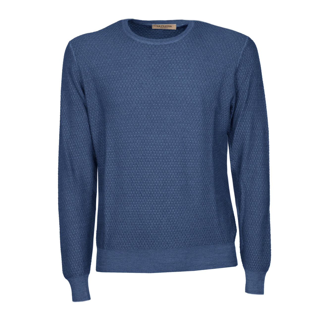 LA FILERIA Pull In Lana Uomo Bluette 57186/28413 420 BLUETTE 