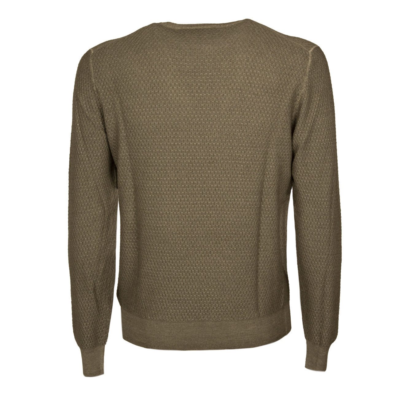 LA FILERIA Pull In Lana Uomo Verde 57186/28413 468 VERDE 