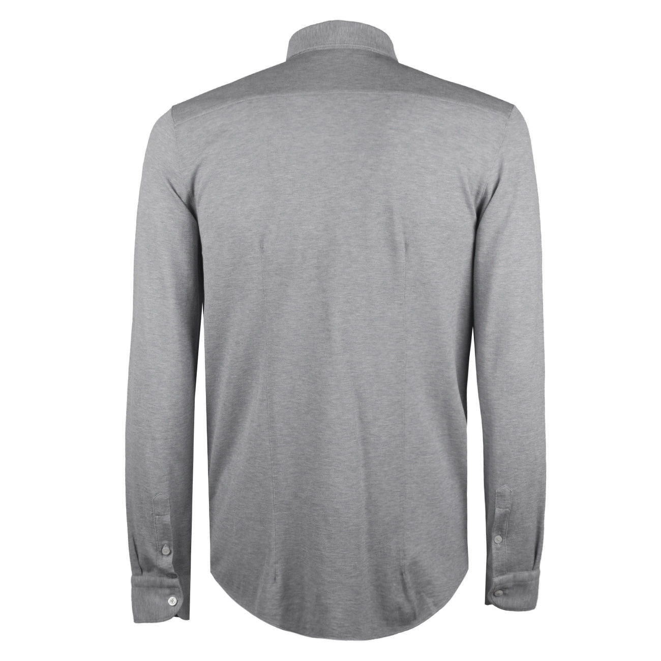 LA FILERIA Camicia Piquet Uomo Grigio Chiaro 60120/81402 800 GRIGIO CHIARO 