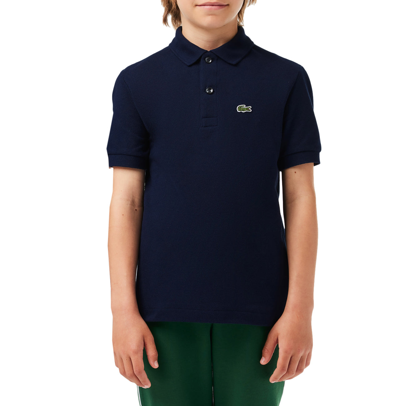 LACOSTE Polo Best Kids Bianco PJ2909 166BLU 