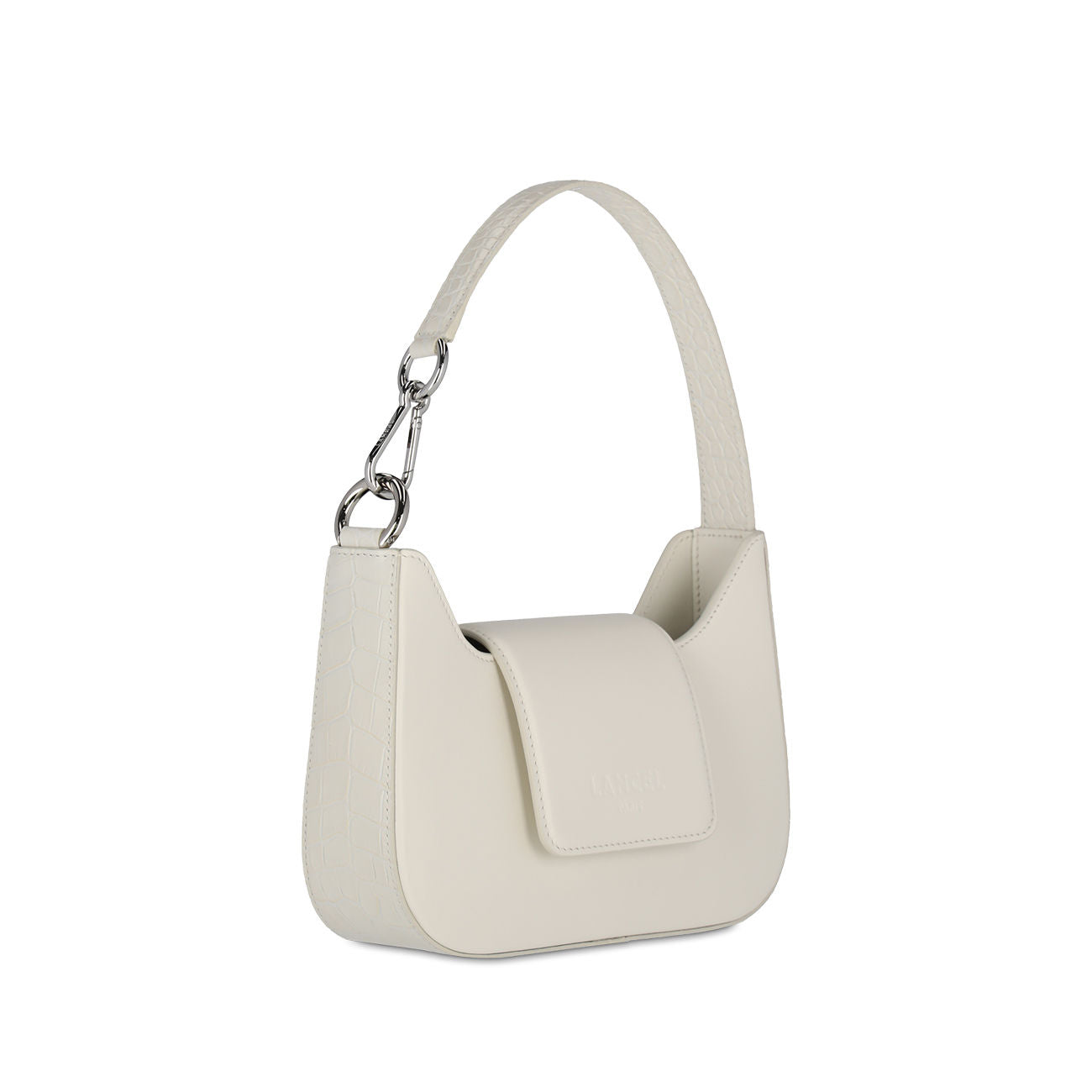 LANCEL Borsa Sixtine Mini Baguette Donna Snow A11912 34TUSNOW 