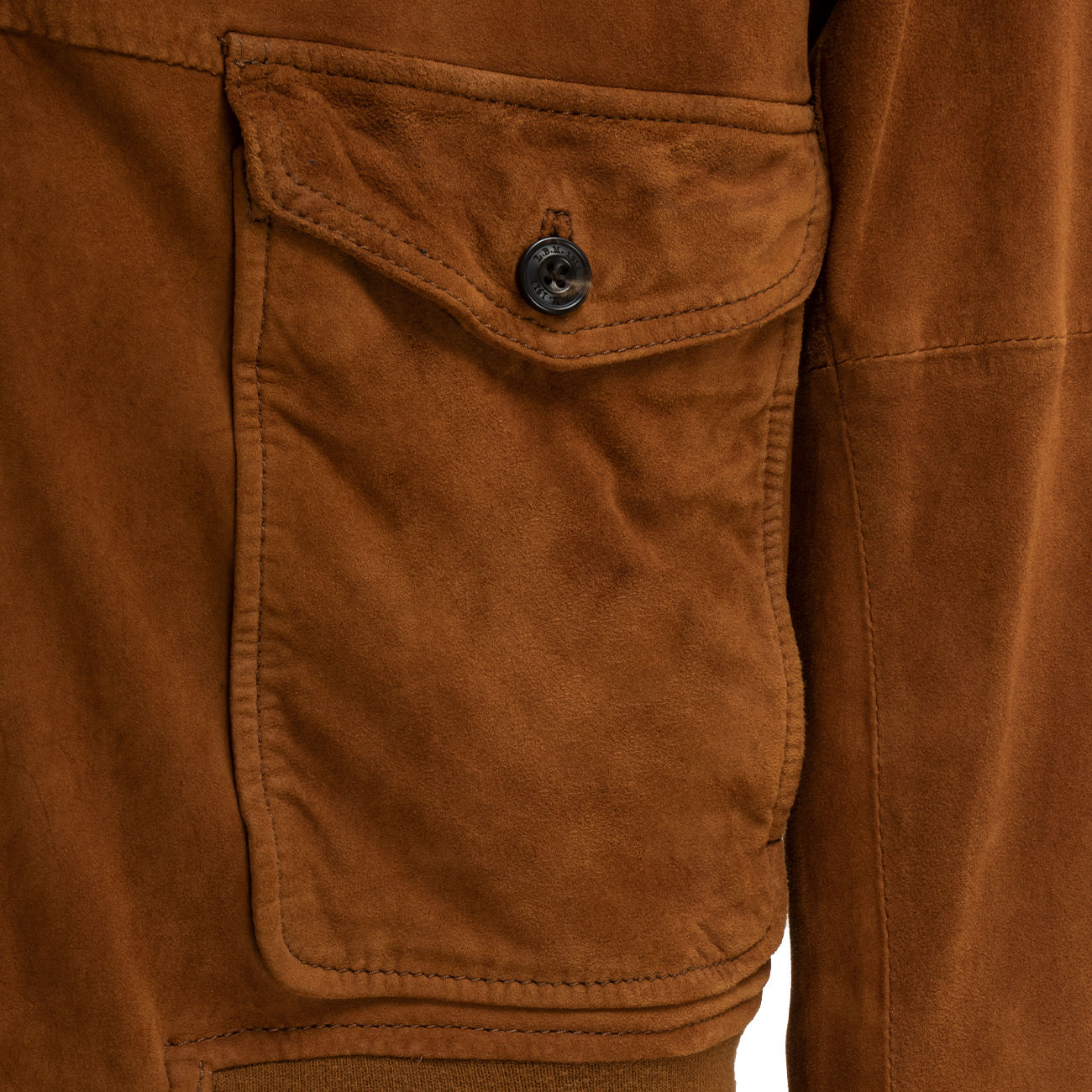 L.B.M.1911. Giacca Pelle Scamosciata Uomo Cuoio 29003/9388 3CUOIO 
