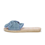 MANEBI Sandali San Francisco Denim Con Nodo Sfrangiato MAN/G19JK LIGHTBLU 