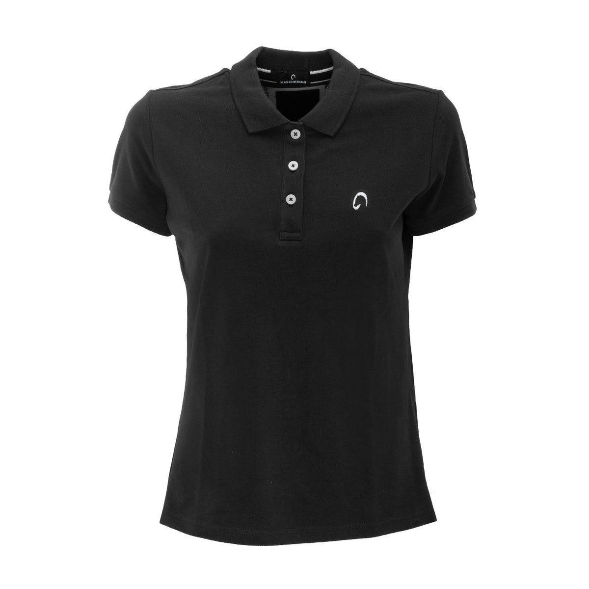 MASCHERONI SPORTSWEAR Polo Vintage Donna Charcoal MASCHERONI/KV2207 CHARCOAL 