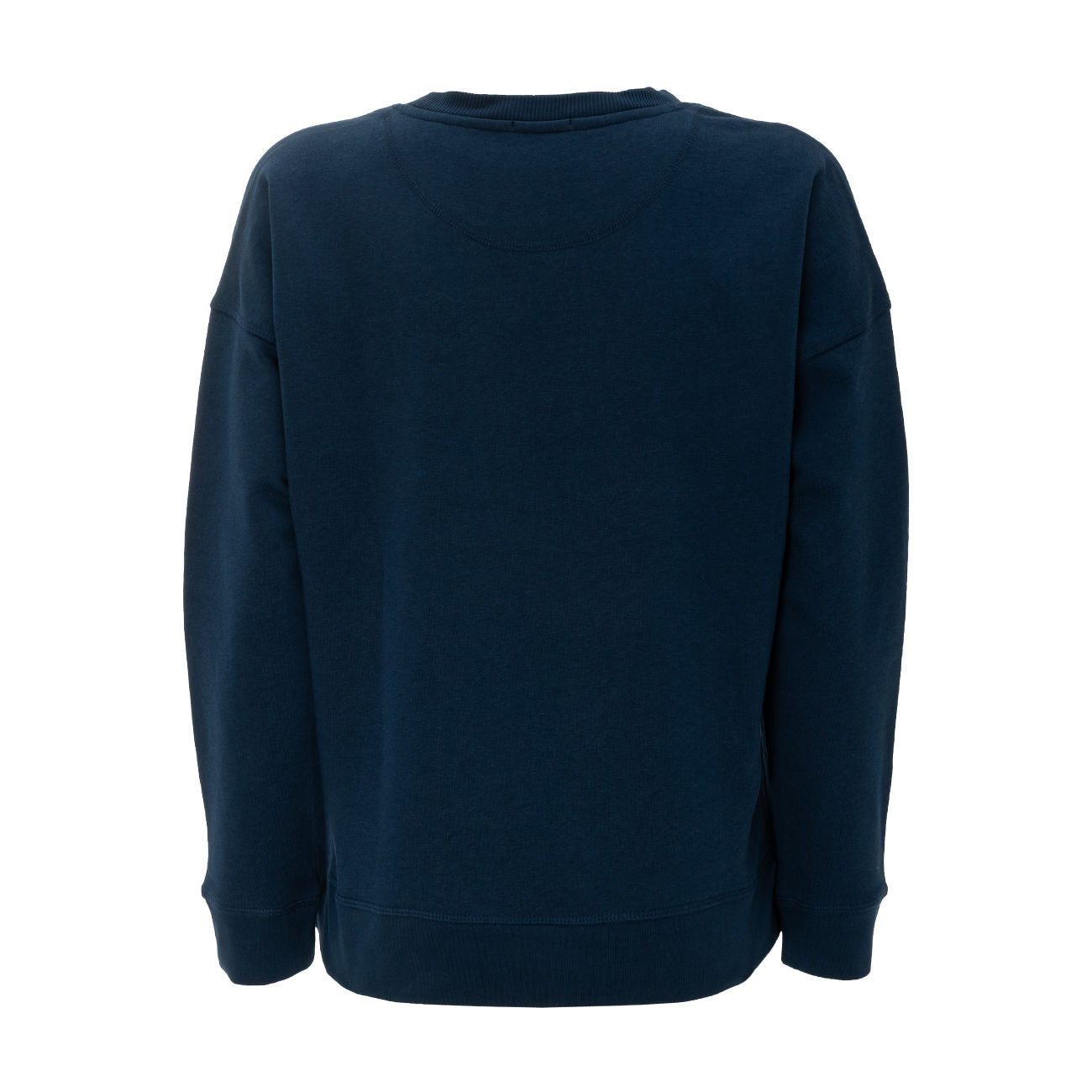 MASCHERONI SPORTSWEAR Felpa Loose A Girocollo Donna Peacock Blue MASCHERONI/NS420 PEACOCKBLUE 