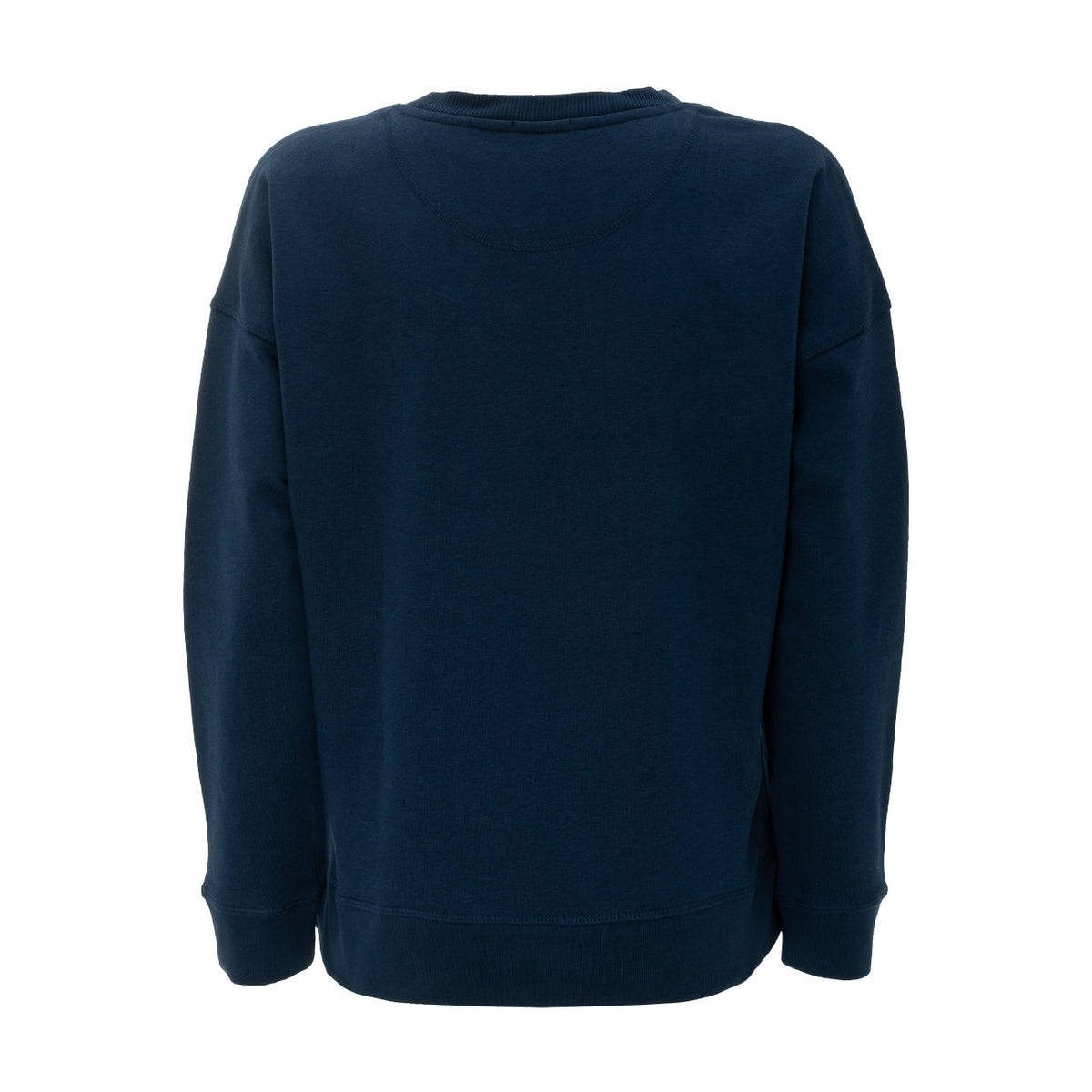 MASCHERONI SPORTSWEAR Felpa Loose A Girocollo Donna Peacock Blue MASCHERONI/NS420 PEACOCKBLUE 