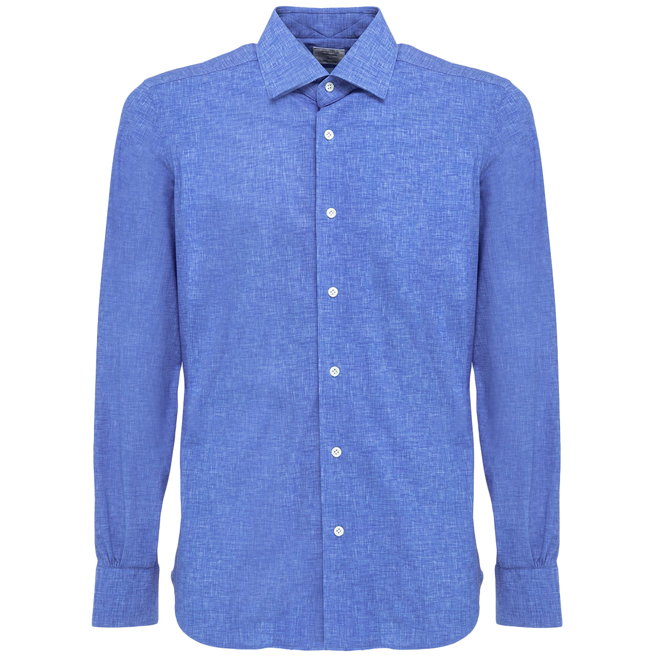 MAZZARELLI CAMICIE Camicia Collo Italiano Slim Uomo Blu Cielo MAZ/A130/ 3BLUCIELO 