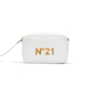 N°21 Borsa Camera Bag In Pelle Donna Bianco N21/22EBP0920TR01 W001WHITE 