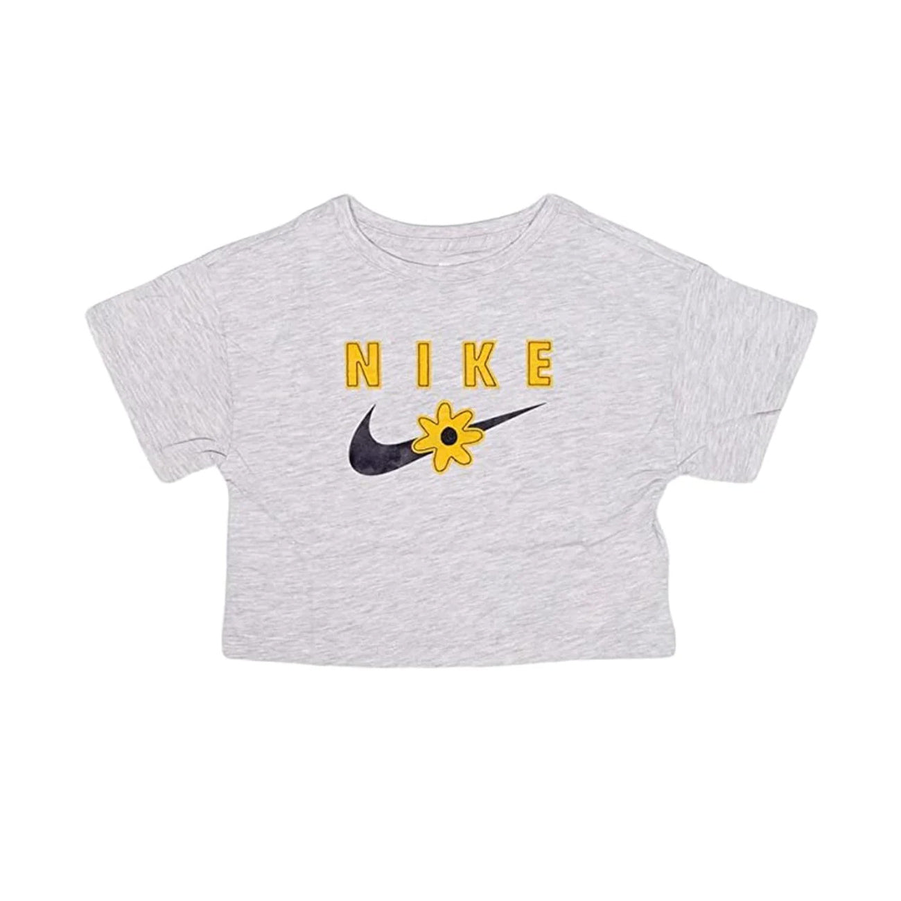NIKE T-Shirt Daisy Boxy Bimba Grey Heather NK/36J075 C87GREYHEATHER 