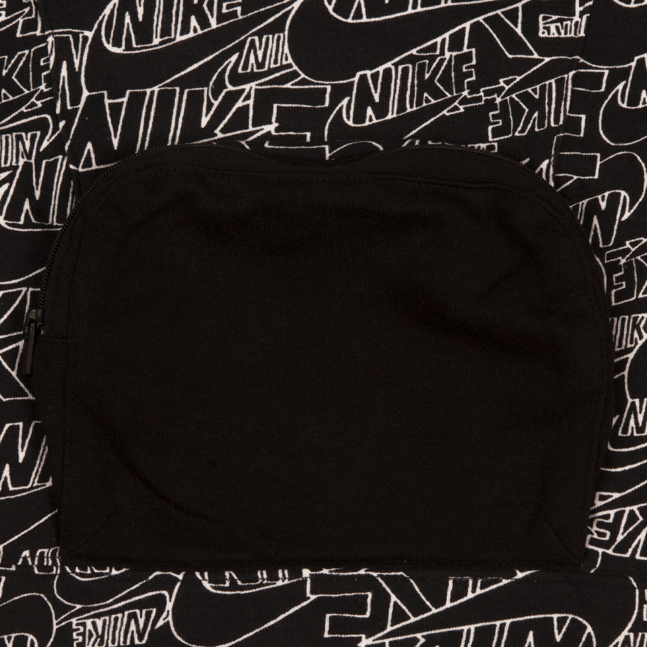 NIKE Felpa Logo All Over Bimbo Black NK/86J057 023BLACK 