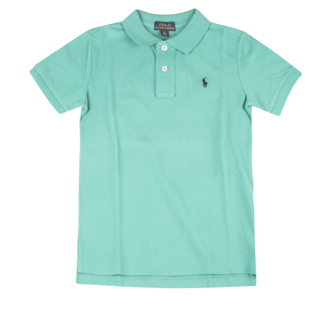 POLO RALPH LAUREN Polo In Cotone Bimbo Turchese 322690063 007 TURCHESE 