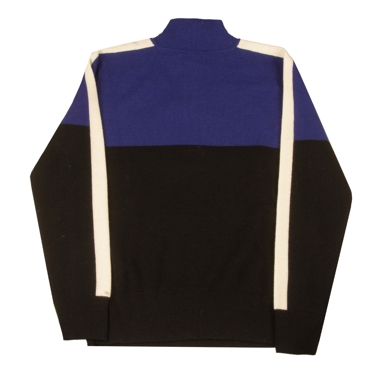 POLO RALPH LAUREN Lupetto In Lana Bimbo Black Royal 323670022 001 BLACK/ROYAL 