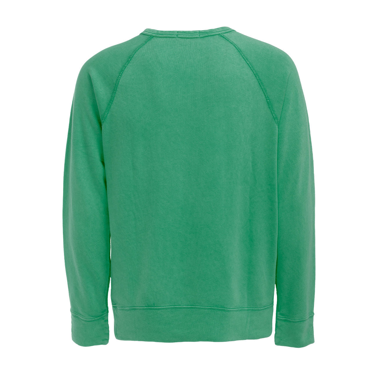 POLO RALPH LAUREN Felpa Girocollo In Cotone Garzato Uomo Green 710644952 037 GREEN 