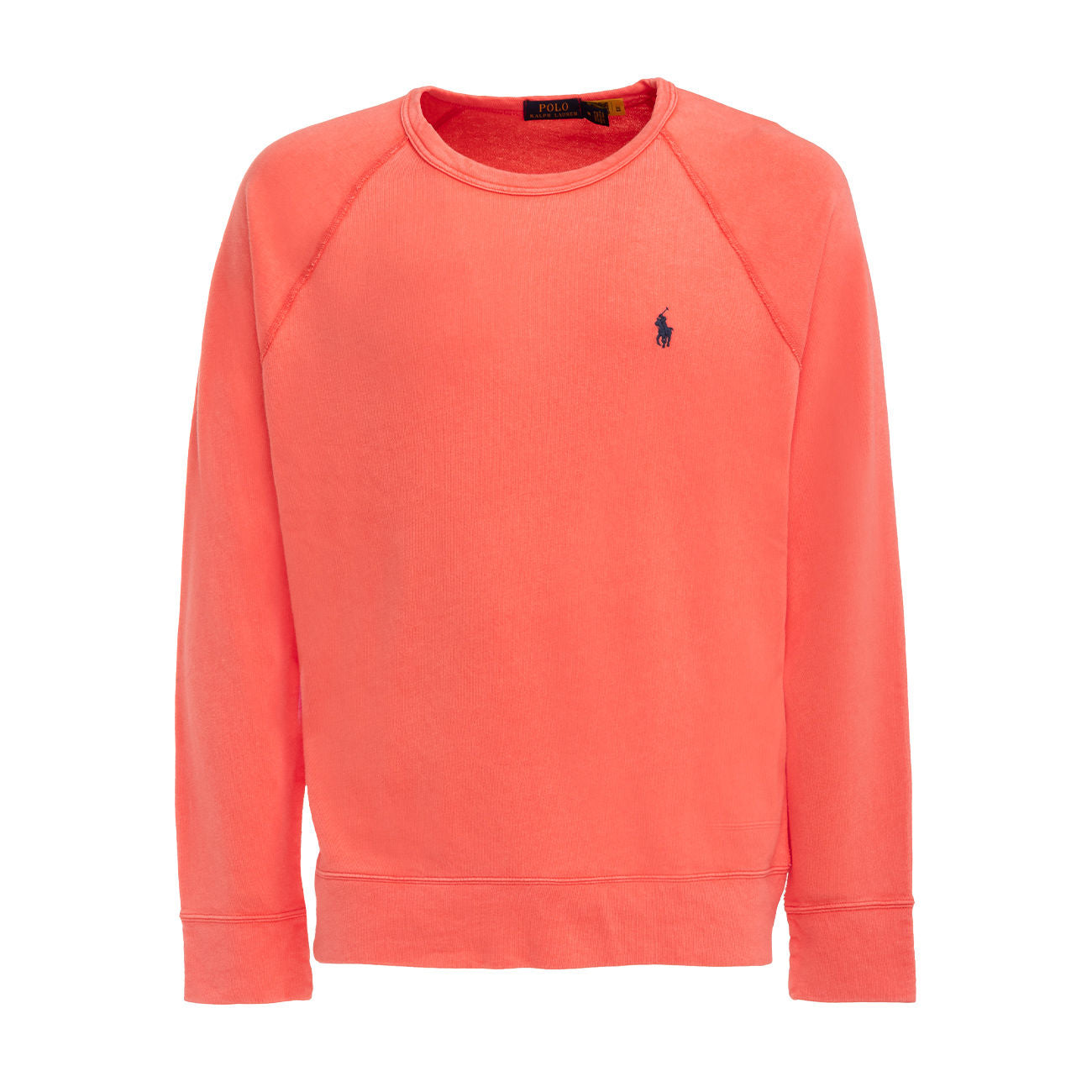 POLO RALPH LAUREN Felpa Girocollo In Cotone Garzato Uomo Red 710644952 038 RED 