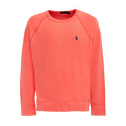 POLO RALPH LAUREN Felpa Girocollo In Cotone Garzato Uomo Red 710644952 038 RED 