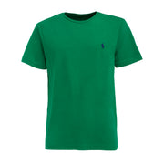 POLO RALPH LAUREN T-Shirt Girocollo In Cotone Con Logo Uomo Green 710671438 223 GREEN 