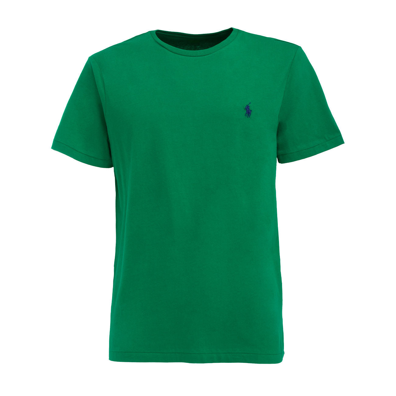 POLO RALPH LAUREN T-Shirt Girocollo In Cotone Con Logo Uomo Green 710671438 223 GREEN 